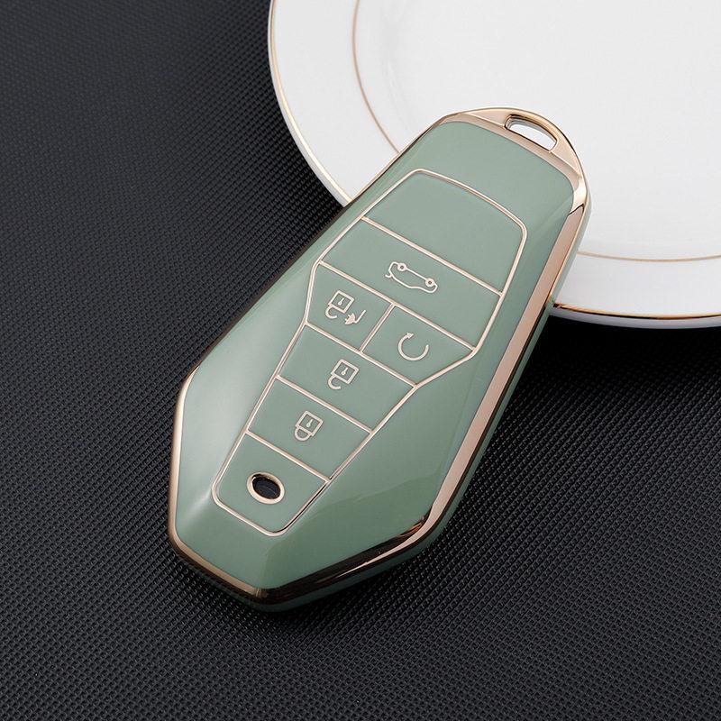 GAC Aion V Z03 2021 Key Case - Fashionable Gold Edge Protective Shell for Women