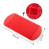 Silicone World Silikon-Eiswürfelform 160 Fächer Eiswürfel-Silikonform Mini-Quadrat-Eiswürfelform Eiswürfelformen