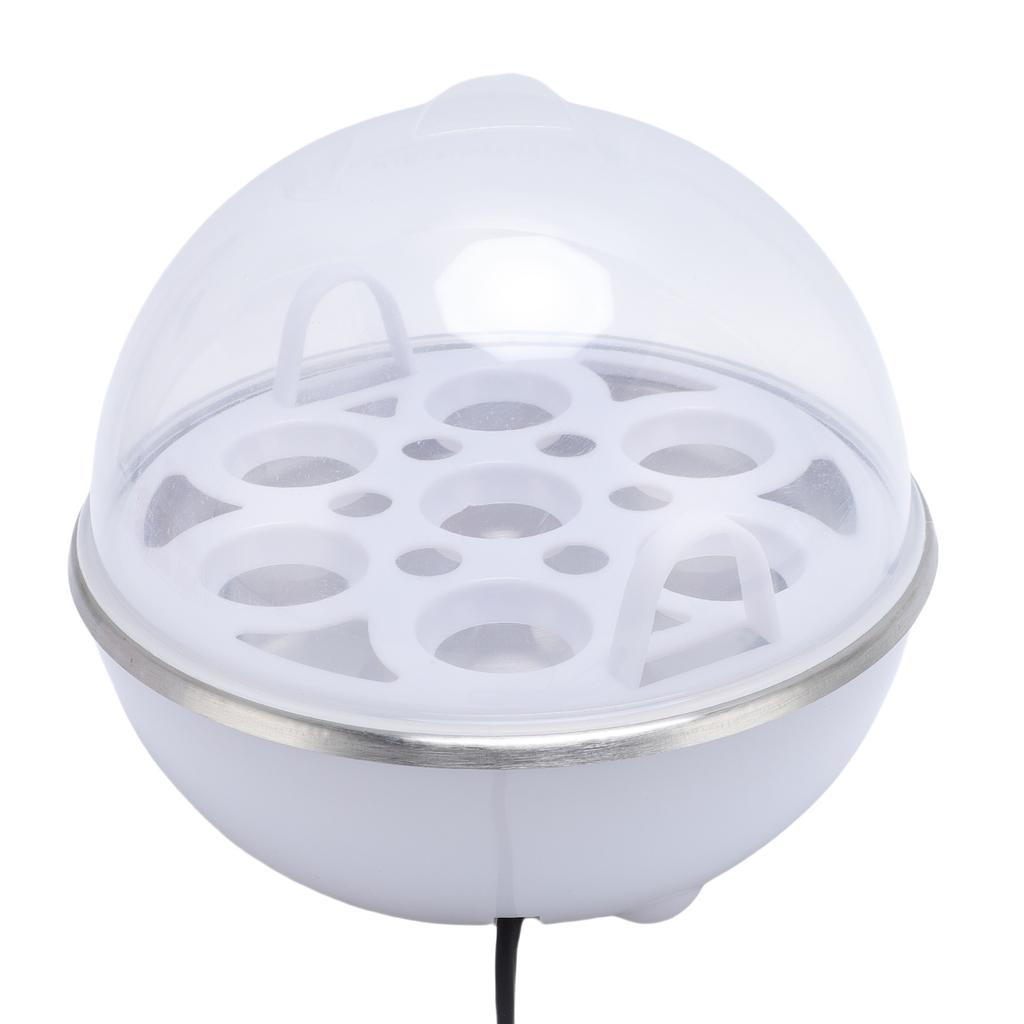 Elektrischer Eierkocher 350W Trockenkochschutz 7 Eier Kapazität Schneller Eierkocher für Zuhause