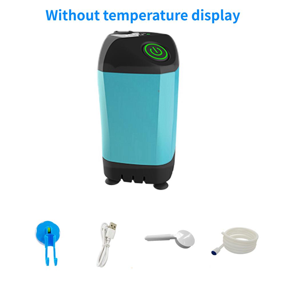 Outdoor Camping Shower IPX7 Waterproof Portable Electric Three Speed Shower Head Electric Shower Pump Hiking Beach Pet Watering