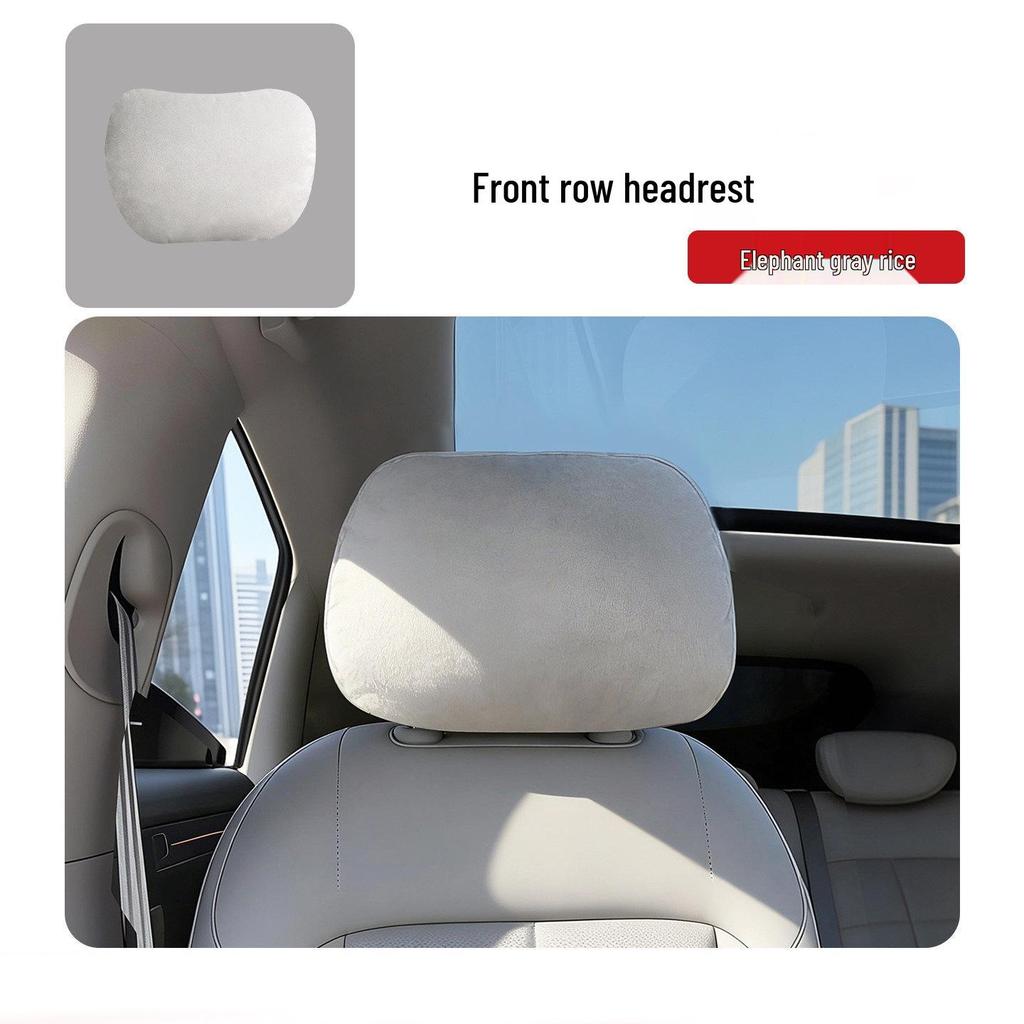 IM LS6/LS8/LS9 Car Headrest Pillow for Sleeping, Lumbar Support, Original Car Color, Head Protection.