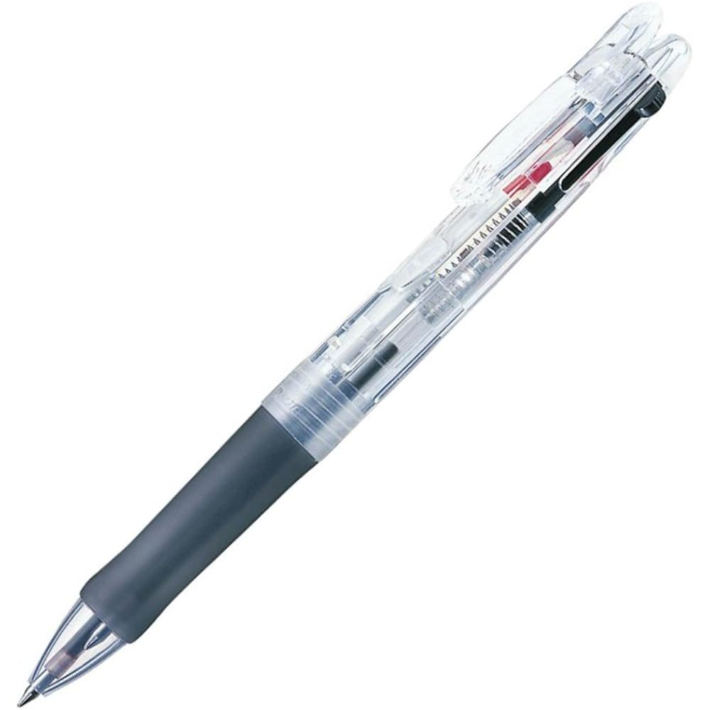 Zebra B-B2A3-C 2-color Ballpoint Pen Clip-on G2C Transparent 10-pack