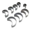 8Pcs Leather Die Cutter Leather Craft Punch Cutting Dies High Carbon Steel for Working