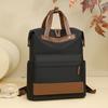 Women's Splicing Backpack Large Capacity Commuter Backpack
