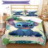 3pcs Stitch Bedding Set Duvet Cover Closure Includes 1 Duvet Cover & 2 Pillowcases, Soft and Comfortable for All Seasons.