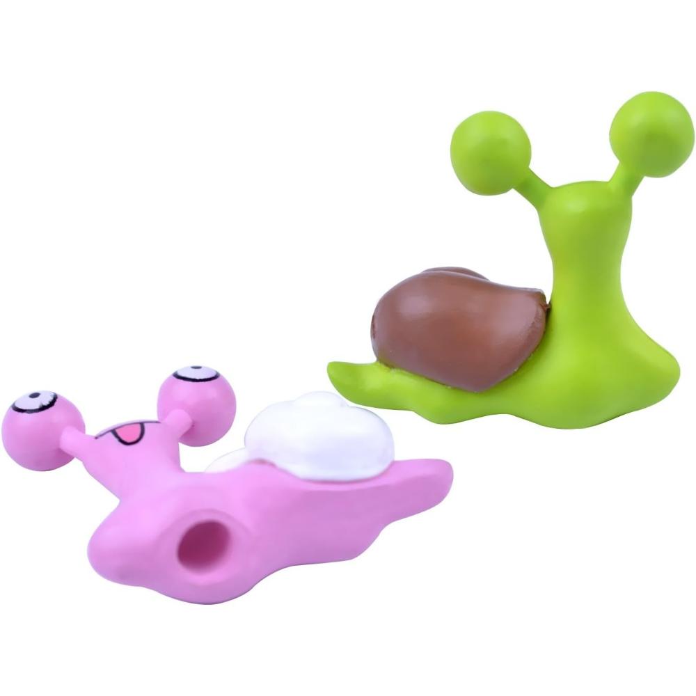 2-8 PCS Miniature Resin Snail Figurine – Cute Garden Ornament for Fairy Dollhouse, Bonsai Plant Decor & Terrarium