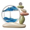 Flowing Sand Painting Statue Dynamic Lightweight Multifunctional Tabletop Decoration for Home