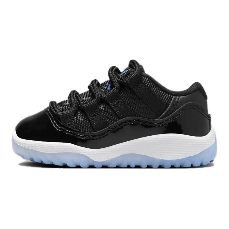 Air Jordan 11 Retro Low TD toddler low-top walking shoes black FV5120-004 26