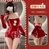 Sexy Lingerie Christmas Hip Tight Uniform Sweetheart Pure Desire Sexy Tube Top Velvet New Suit