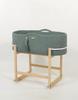 Cesta de Moisés Boho Hecha a Mano con Cuna - Laurel