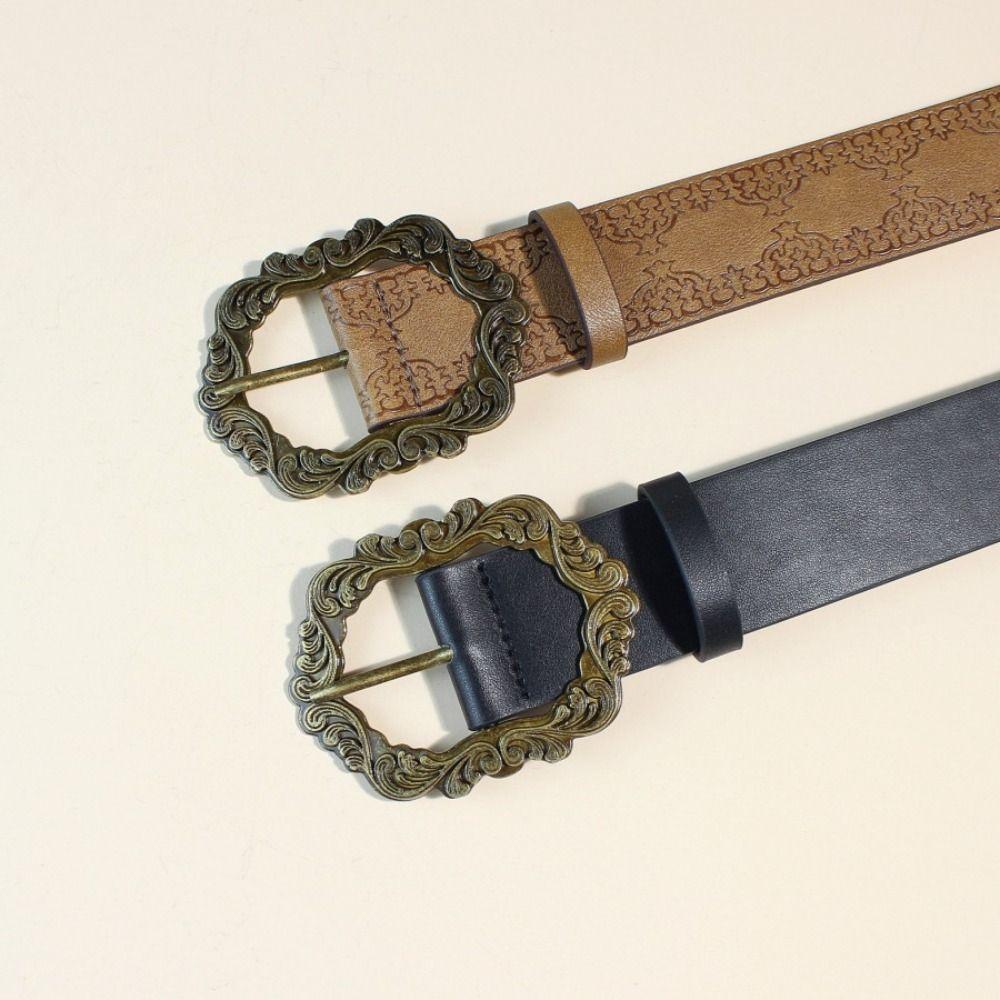 Hip Hop Bohemian Style Belt Y2K Waistband Vintage Worn Waist Belt