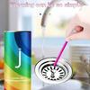 Avloppsrengöringsstavar 14 st/låda Luktborttagning Oljeborttagning Rengöring av avlopp för Badrum Toalett Badkar Kök Rörrengöring