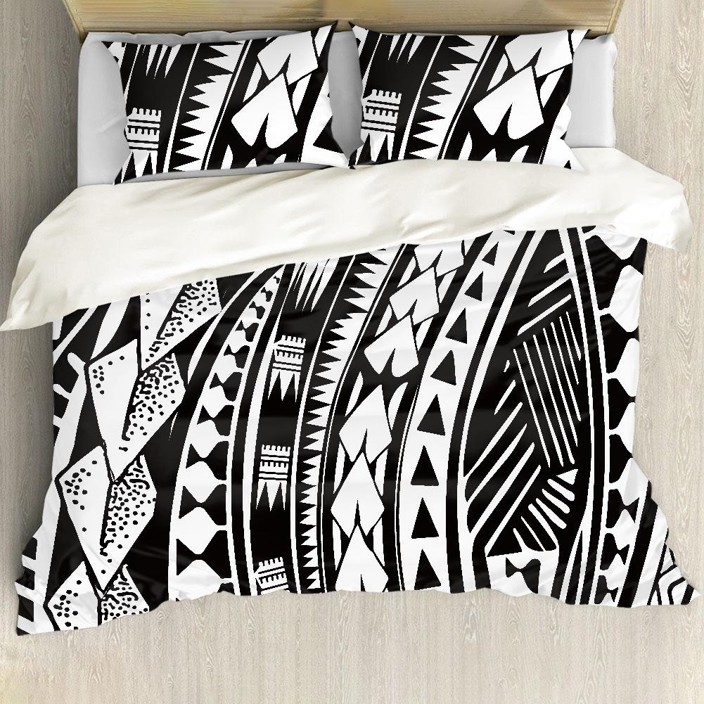 Bohemian Mandala Duvet Cover Set King/Queen Size,black Gypsy Boho Chic Hippie Floral Exotic 3 Piece Bedding Set for Adults Women