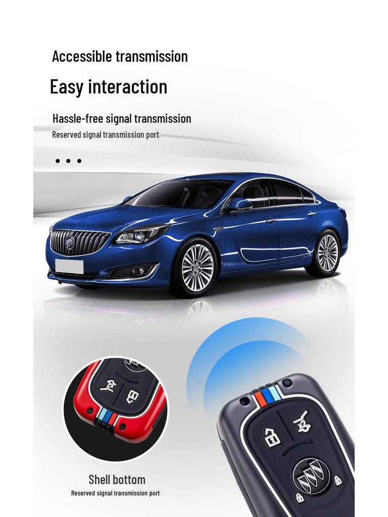 Buick Key Cover for 2021 Models: Regal, LaCrosse, Envision, New Encore, GX, Velite 6 & 7
