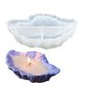 Kreative Silikonform zur Herstellung wunderschöner Muschelwellenteller und Aromatherapie-Kerzenhalter aus Gips als Dekoration
