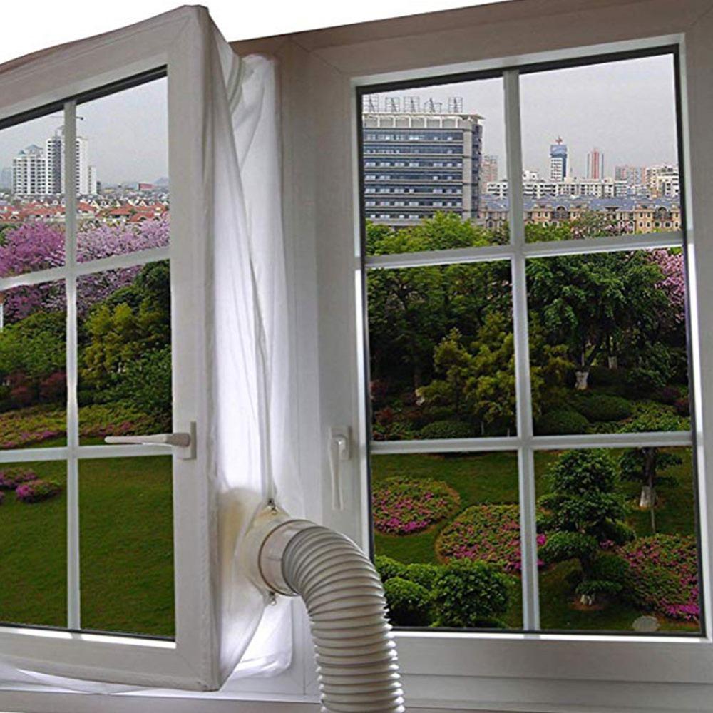3m Zipper Portable Air Conditioner Wind Baffle  Indoor Energy-saving Cooling Auxiliary Supplies