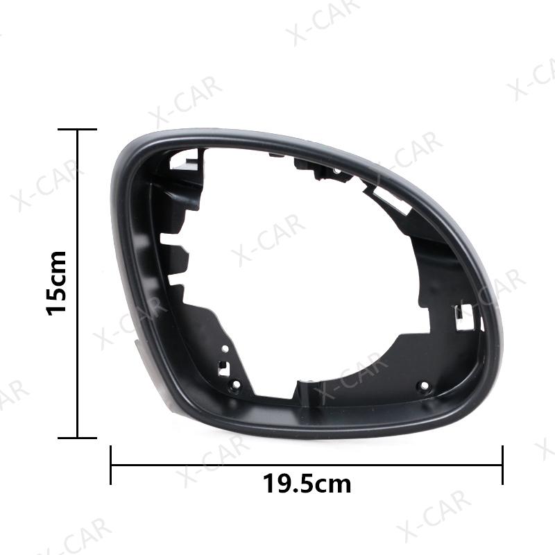 2PCS Rearview Side Mirror Frame House Case For VW Tiguan 2009 2010 2011 2012 2013-2016 Sharan 2012- For Skoda Yeti 2014-2017