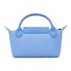 Longchamp Le Pliage Zelené Logo Zapínání na Cvakací Zip Minimalistické Recyklovaná Polyamidová Canvas S Koženými Knoflíky Taška Tote Dámské tašky tote 34175919P82