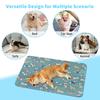 Dog Absorbent Mat Dog Cooling Mat Doggie Blanket Dog Bed and Mat for Pet Bed GD02
