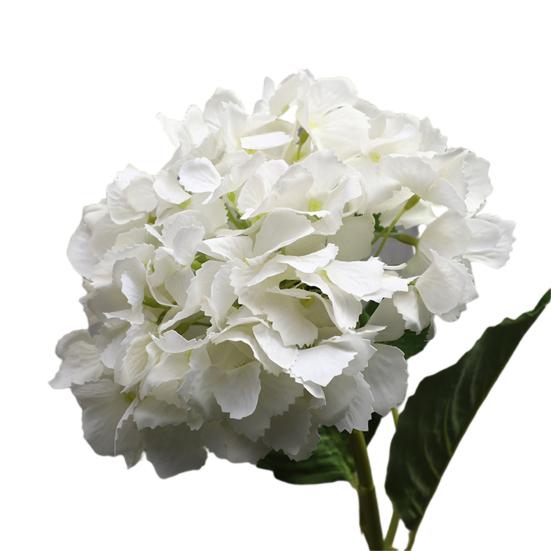 Useful Fake Flower Anti-fade Hydrangea Artificial Branch