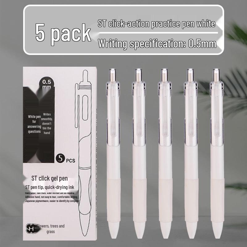 Quick-Dry Macaron Gel Pen - Perfect for Exams & Everyday Use