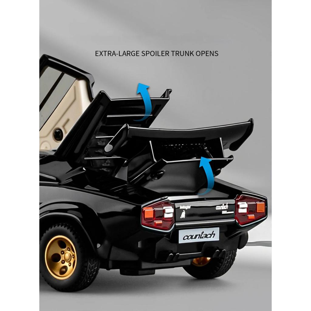 1/32 Lamborghini Countach LP500S Simulation Alloy Car Model Diecast Metal Collectible and Toys & Hobbies Game Christmas Day Gift