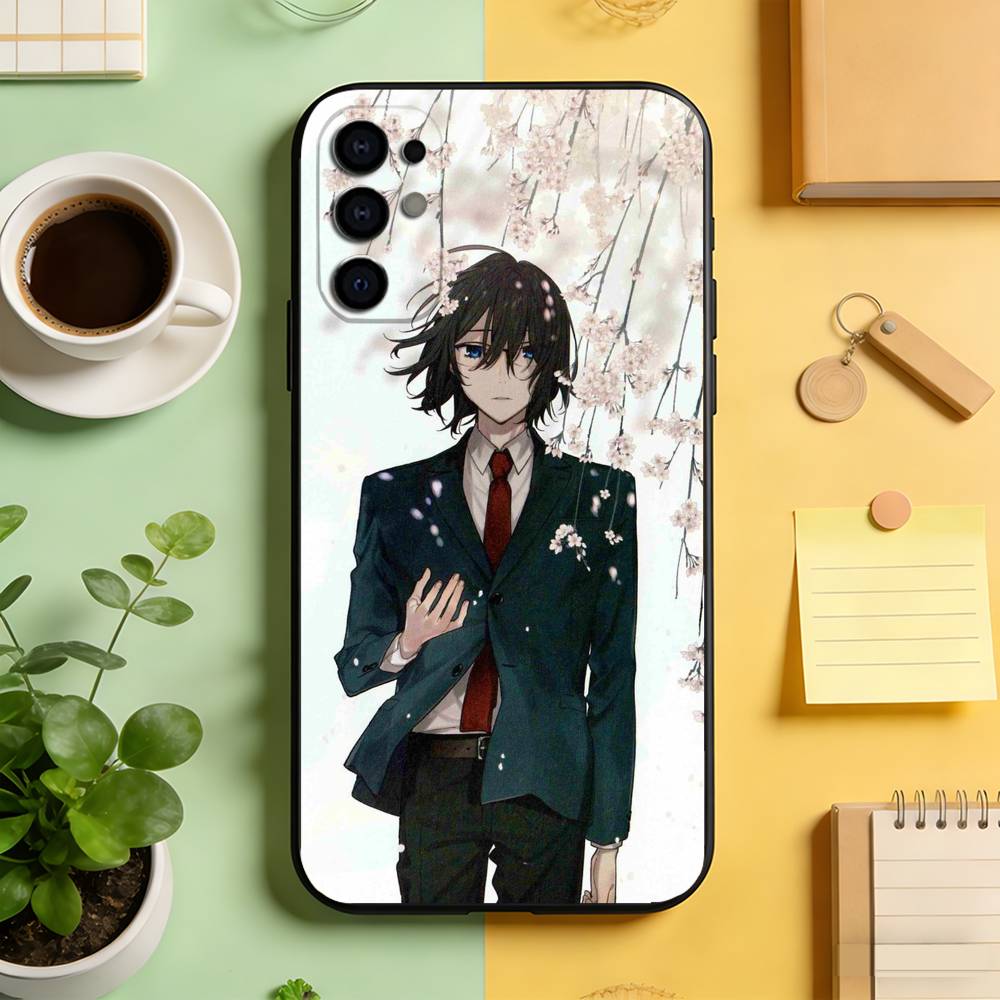 

Horimiya Izumi Miyamura Phone Case For Samsung S25,S24,S21,S22,S23,S30,Ultra,S20,Plus,Fe,Soft Silicone Black Cover Samsung S21plus