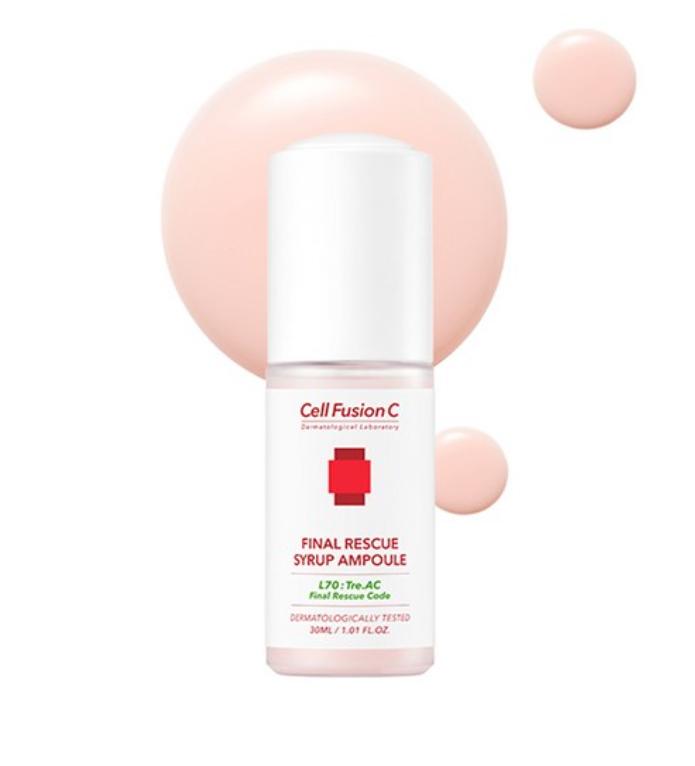 

Cell Fusion C Triage Final Rescue Syrup Ampoule 30 мл – Успокаивающая и восстанавливающая сыворотка для чувствительной кожи 1 ea