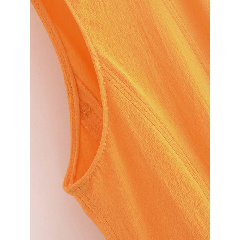 Kaslead New Arrival Women's Clothing Fashion Style Fashion Casual Minimalist Wide Hem Midi Skirt Dress 3006653