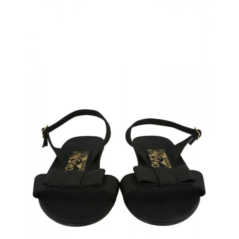 Salvatore Ferragamo Capri Archive Limited Edition 1960 S SandalS Black