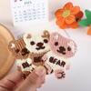 Cute Bag DIY Animal Bear Cartoon Appliques Embroidery Stickers Badge Patch