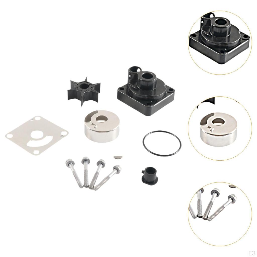 Water Pump Impeller Service Kit Repair Parts for Yamaha 20HP 25HP