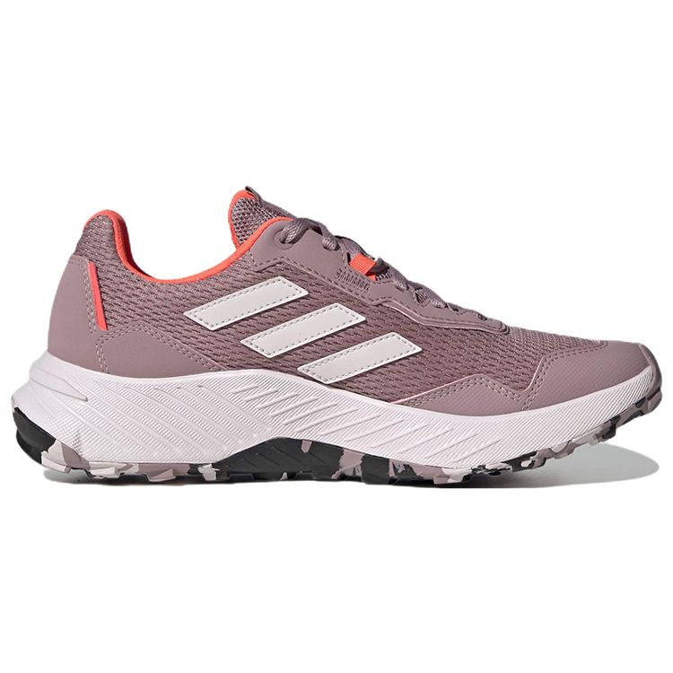 Adidas Tracefinder Trail Comfortable Sports Fabric Mesh Non-Slip Wear-Resistant Breathable Low-Top Trail Running Shoes Women Sneaker Purple Q47240