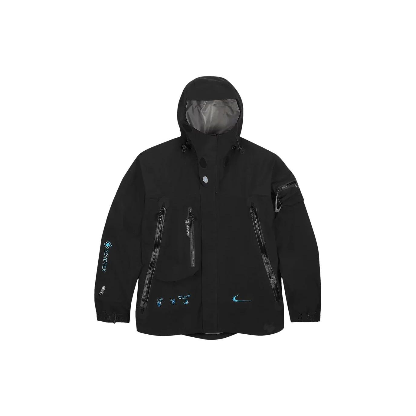 

Куртка Nike x Off-White GORE-TEX Черная верхняя одежда унисекс DQ6456-010