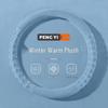 Plush Non-Slip Winter Steering Wheel Cover: Warm, High-End, Free Hand Stitching