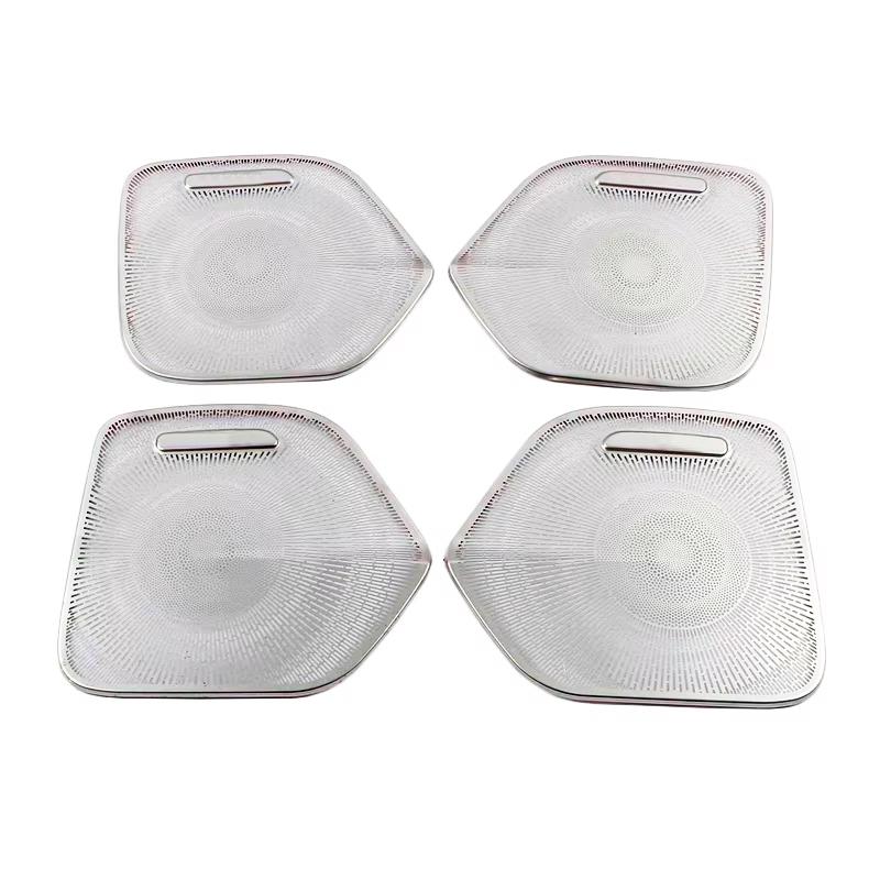 Car Styling Audio Speaker Auto Door Loudspeaker Decoration Covers Stickers for Lincoln Corsair 2018- Interior Accessories
