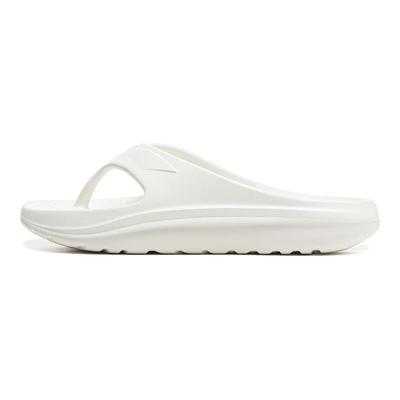 Li Ning Tongs Tendance Confortables EVA Anti-Usure Antidérapantes Unisexe Chaussures Blanc AGAU017-1