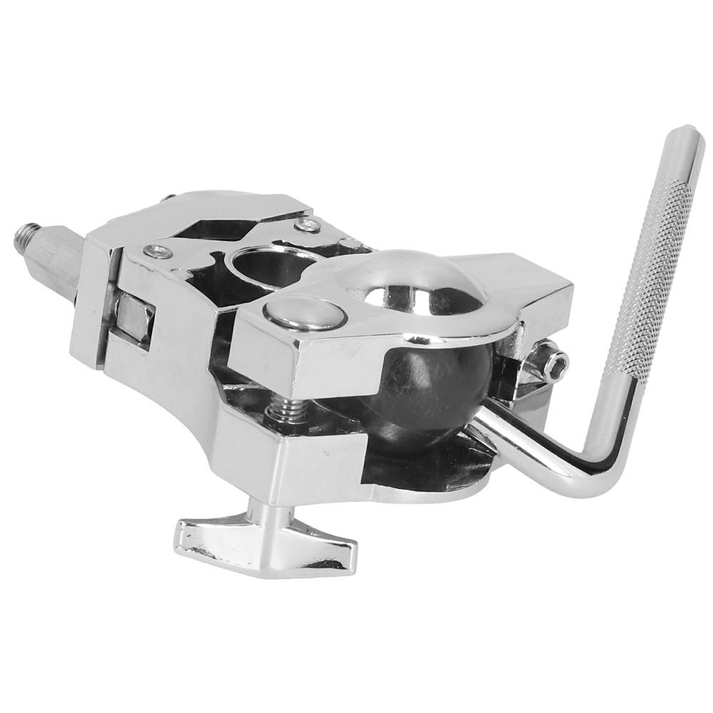 Metal Drum Mount Bracket Silver Color Drum Set Extension Clip Percussion Mounting Bracket For Drum