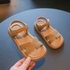 2024 Children's Summer Sandals Open-toe Boys Soft Bottom Beach Sandals Fashion Causal Kids Girls Flat Sandals Non-slip Versatile