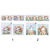 100PCS Multicolor Easter Candy Bags OPP Accessories Easter Cookie Bags Cartton Rabbit Eggs Wrapping Bag Biscuit Snacks Sugars