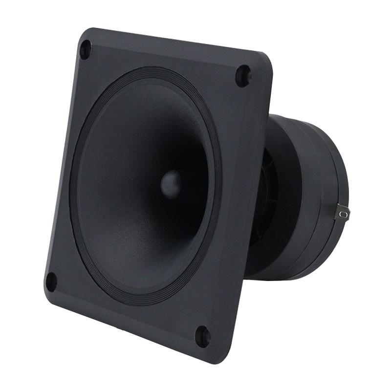 4-inch 110x110mm Square Piezoelectric Ceramic Horn Tweeter Speaker Accessory