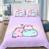 Exquisite cute Print Duvet Cover Set Bedding Set P-Pus-heens Cat Single Double King Size For Kids Boy Girl Bedroom Decor 2/3pcs