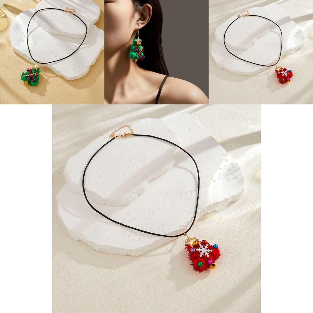 Fun And Festive Christmas Tree Earrings Handmade Colorful Felt Accessories For Parties