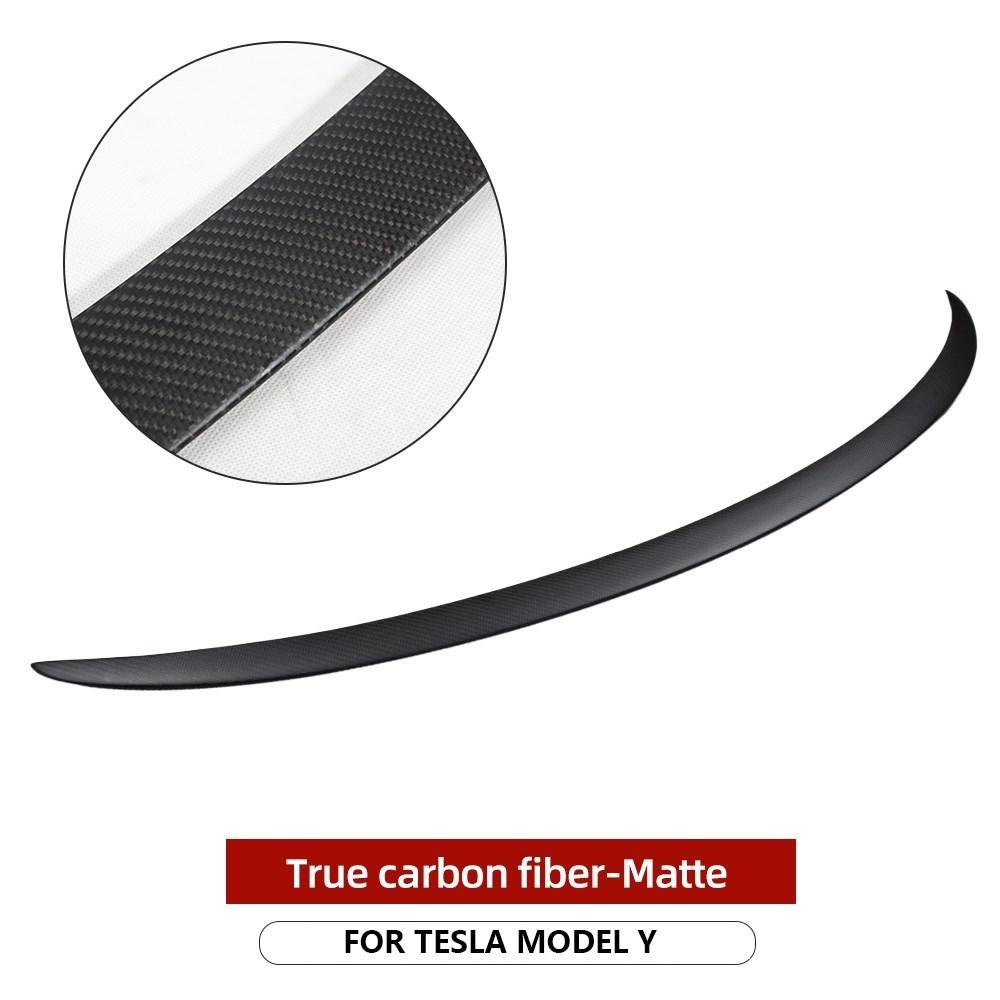 Heenvn Car Rear Trunk Wing Spoiler For Tesla Model 3 2017-2023 Model Y 2021-2024 Real Carbon Fiber Spoiler Exterior Accessories