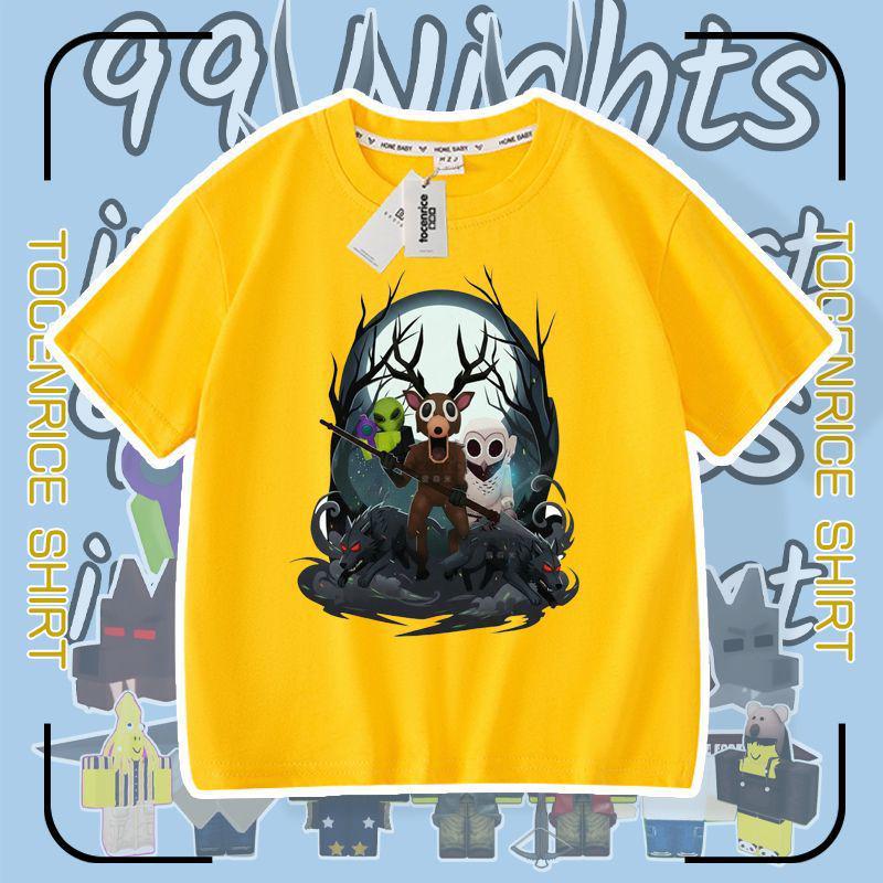 99 Nights in the Forest Short-sleeved T-shirt for Men, Women, and Children