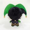 Latest 10cm Cute Green Eyes Circus Anime Game Freaks Character Harlequin Plush Toys Keychain Plushie Doll Bag Hanging Pendant