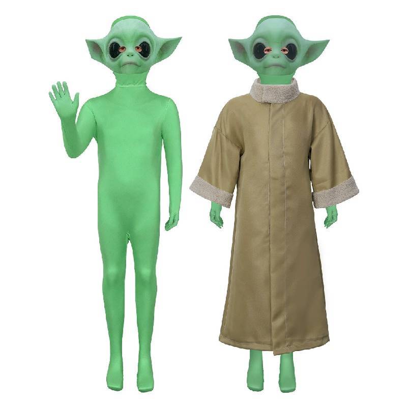 Star Wars The Mandalorian And Grogu Cosplay Costume For Kids And Adults With Polyester Fabric
