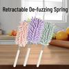 Nordic Style Telescopic Chenille Feather Duster - Bendable Dusting Brush for Household Cleaning