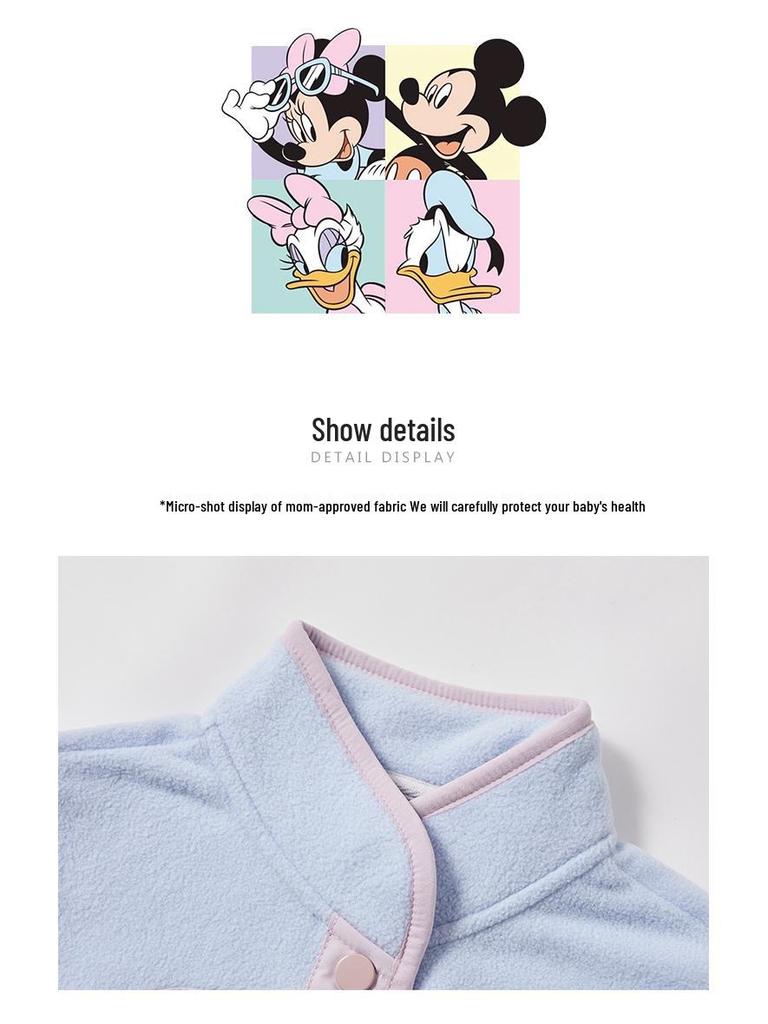 Disney Girls' Fleece Jacket - 2026 Spring Cold-Weather Top for Kids
