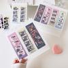 Minimalist PP Photo Album Clear Mushroom Hole Photo Card Binder Loose Leaf Desktop Display Album Kpop Photocard Collection